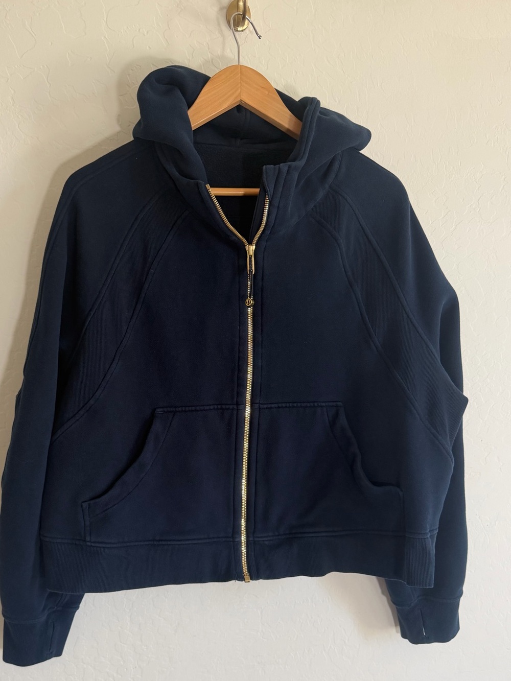 Lululemon Scuba Oversized Full-Zip Hoodie True Navy Size XL/XXL